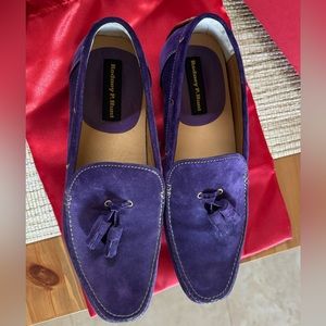 Rodney P. Hunt. Men's suede moccasins. Size US10